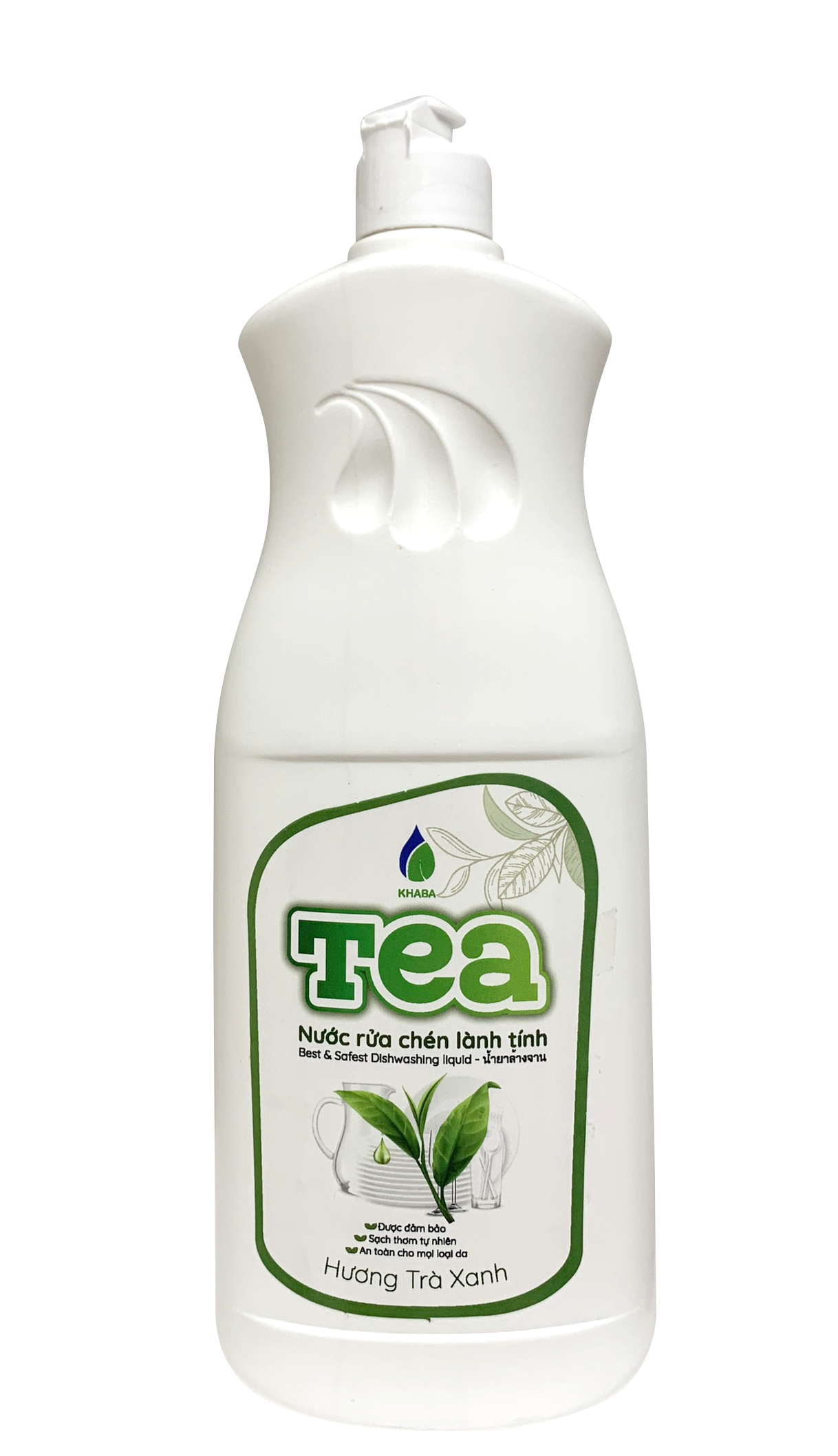 Nước rửa chén lành tính TEA. Chai 0,8KG