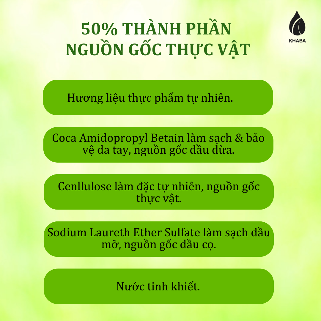 Nước rửa chén lành tính TEA. Chai 0,8KG