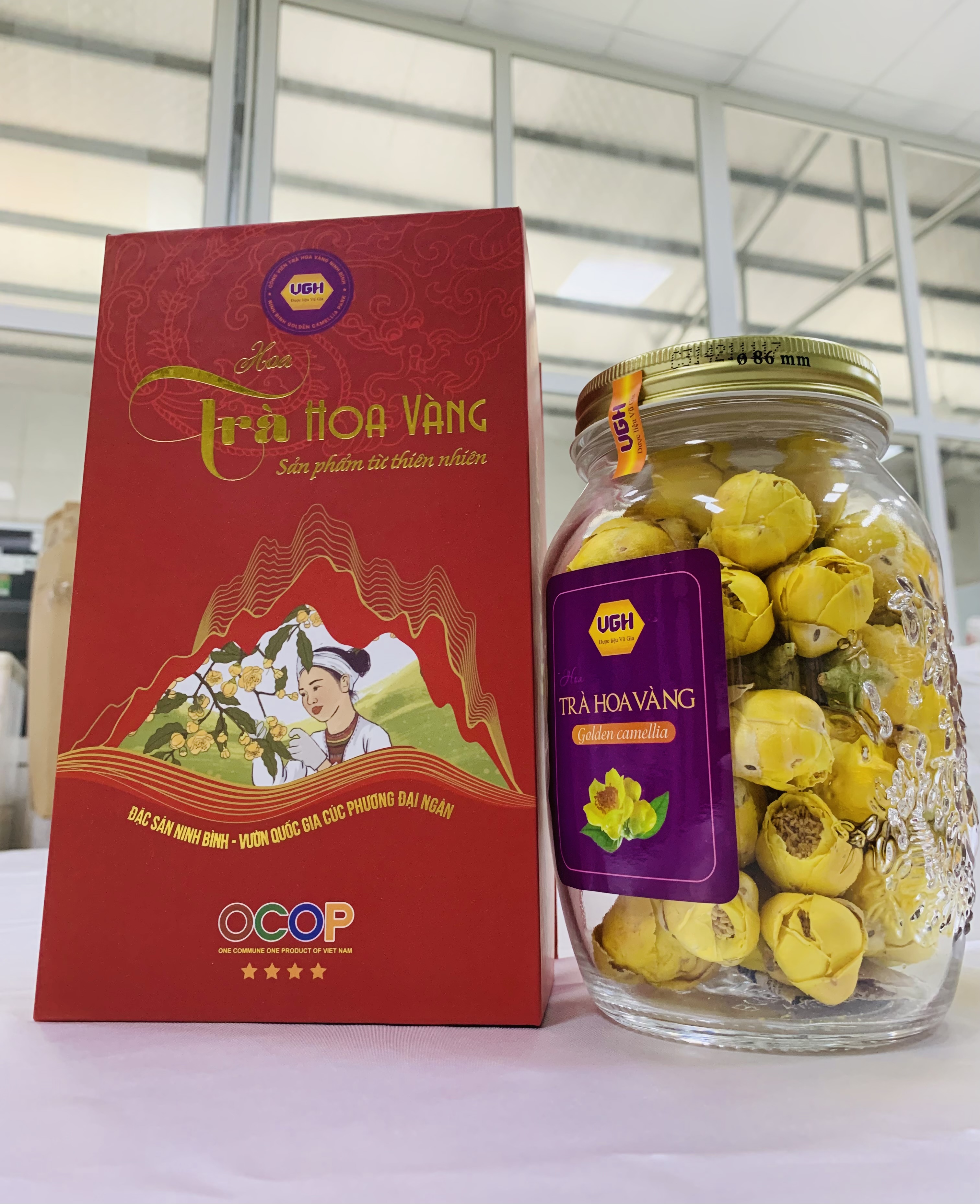 Trà hoa vàng hộp 50gr