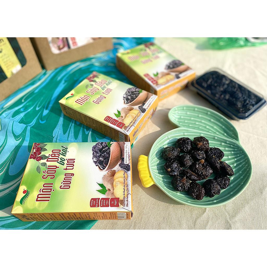 Mận sấy gừng tươi