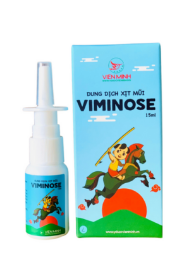 Dung dịch xịt mũi Viminose Viên Minh15ml