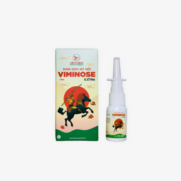 Dung dịch xịt mũi Viminose extra Viên Minh15ml