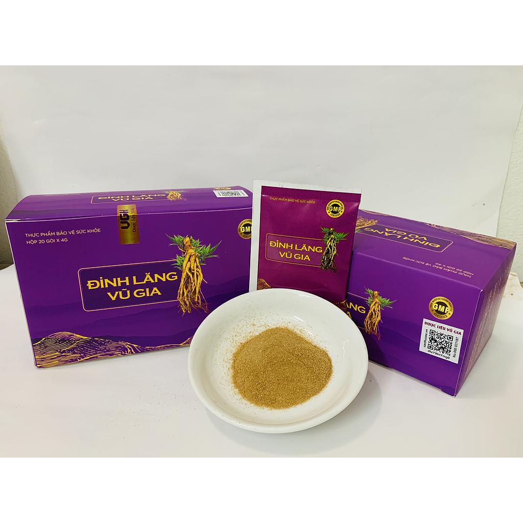 Đinh lăng Vũ Gia hoà tan 80gr