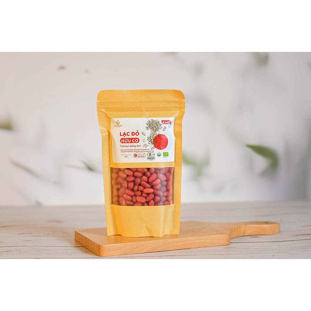 Lạc đỏ hữu cơ khô Túi 200g