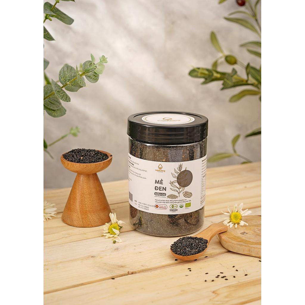 Mè đen hữu cơ khô lọ PET 370g