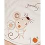 Chăn thêu cây táo Nature Colored- Mimi Organic cho bé sợi bông hữu cơ 90x115cm mềm mịn an toàn cao cấp