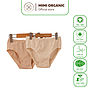 Set quần chip cho nữ Mimi Organic Official từ sợi bông organic cotton siêu thoáng kháng khuẩn mềm mịn