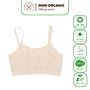 Áo lót Nature Colored  - Mimi Organic không đệm dây nhỏ sợi bông hữu cơ màu be cho nữ và bé gái lớn mềm mịn