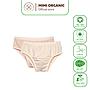 Set 2 chiếc quần lót bé trai Mimi Organic dáng tam giác  sợi bông hữu cơ thoáng mát