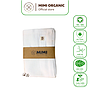 Khăn tắm Mimi Organic đa năng 100% organic cotton, 100cmx100cm an toàn chống nắng chống tia UV khách sạn 5 sao
