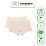Set 2 chiếc quần lót bé trai Nature Colored- Mimi Organic dáng boxer sợi bông hữu cơ mềm mịn siêu thoáng kháng khuẩn